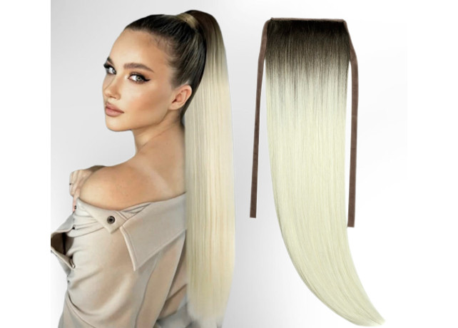 Cozi de Par Black Collection Ombre #1B 613